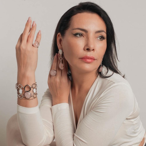 Серьги Possebon Madre, Q. Rose, A0585.1.7 S фото 6